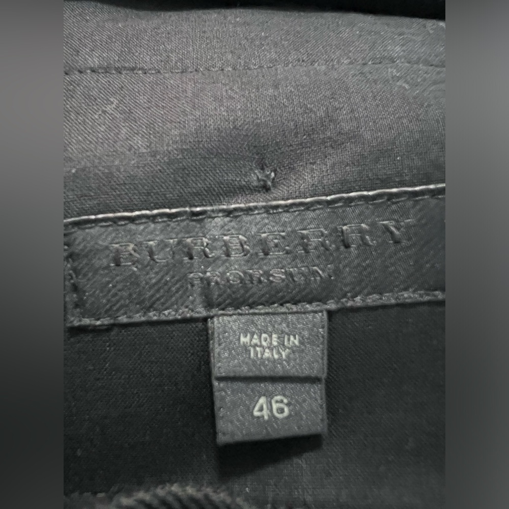 Burberry Prorsum 100% Wool pants 46 LUXURY Made Italy 32”x 28.5” - Picture 5 of 16